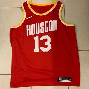 XL James Harden Throwback Nike Jersey Rockets NBA
